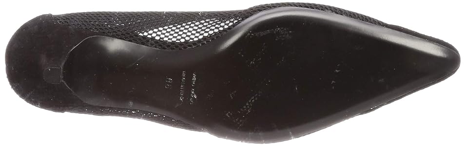 Amazon.co.jp: Bardin Long Nose Pointed Mesh Pumps, Sandals